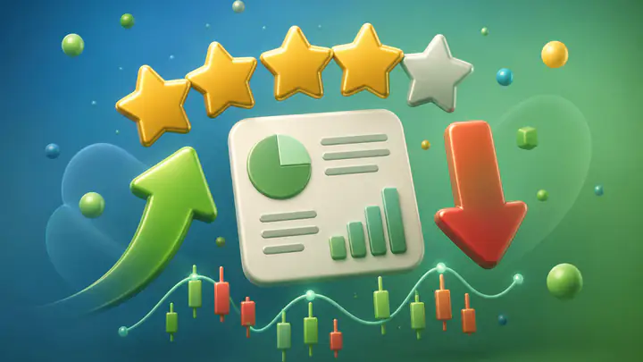 Analyst rating changes, a ready-made AyeWatch monitoring template