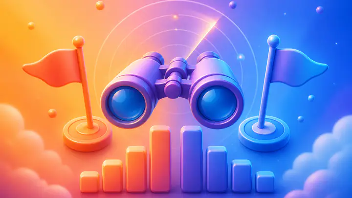 Competitor monitoring, a ready-made AyeWatch monitoring template